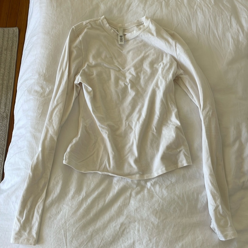 Skims cotton jersey long sleeve